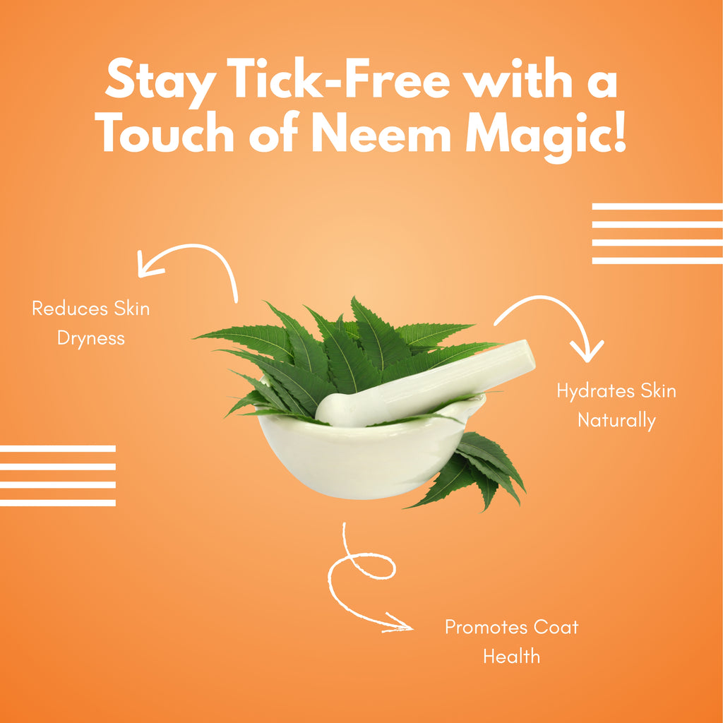 Aristopaws Anti Tick & Flea Pet Shampoo with Neem & Aloe Vera – Gentle Cleansing for Dogs & Cats (200 ml)